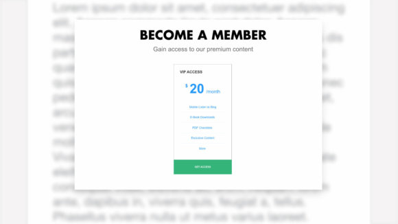Become a member to gain access to premium content